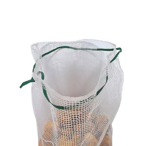 Plus Packing Solution Bolsas de saco de malla circular de PP ecológicas para uso agrícola Impresión de logotipo de color y tamaño personalizado - Product Image 4