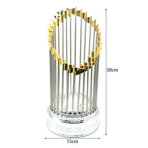 Trofeo de Campeonato de la Liga de Béisbol MLB de Aleación 12cm 30cm Trofeo de Juego de Pelota Artesanía de Recuerdo - Product Image 3