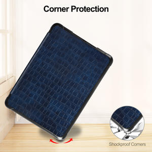 Étui de protection haut de gamme en cuir de crocodile pour <span class=keywords><strong>Kindle</strong></span> 7 pouces 2024 et <span class=keywords><strong>Kindle</strong></span> <span class=keywords><strong>Paperwhite</strong></span> 12 - Product Image 3