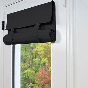 ม่านกันแสงสำเร็จรูป XinLan สำหรับประตูแบบฝรั่งเศสและหน้าต่างกระจก  มีแถบกาวในตัว  ชั้นหนา  ปิดกั้นแสง  ม่านติดตีนตุ๊กแก - Product Image 1