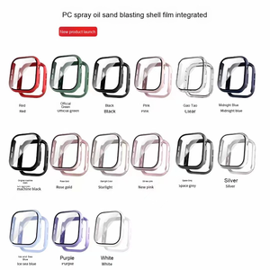2025ใหม่เคส PC สีใส9H ป้องกันรอยขีดข่วนฟิล์มป้องกันหน้าจอสำหรับ <span class=keywords><strong>applewatch</strong></span> Series 11 42mm 46mm - Product Image 6