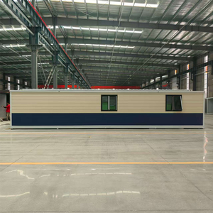 Structure <span class=keywords><strong>en</strong></span> acier <span class=keywords><strong>préfabriquée</strong></span> extensible de 20 pieds 40 pieds <span class=keywords><strong>Maison</strong></span> de conteneur pliante Panneau sandwich pour immeuble de bureaux Caractéristiques principales - Product Image 5