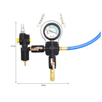Kit de test de pression de fuite d'eau, radiateur de réservoir d'eau universel de haute qualité, système de refroidissement