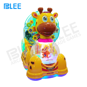 Popular Kiddie Ride Deer Park Swing Car Paseo <span class=keywords><strong>en</strong></span> movimiento animado que funciona con monedas con música para niños Ideal para centro comercial y FEC - Product Image 2