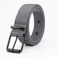 Ceinture tactique en tissu pour hommes, vente en gros, pour activités de plein air, chasse, randonnée et sport