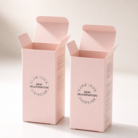 Boîte d'emballage cosmétique personnalisée pour ensemble de maquillage, vente en gros, boîte en papier de luxe, petite entreprise, logo personnalisé, emballage de beauté