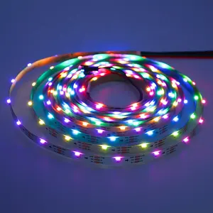 Индивидуальные цифровые боковые излучения 30 светодиодов SK6812 SMD 4020 RGB Светодиодная лента для освещения Land Scape