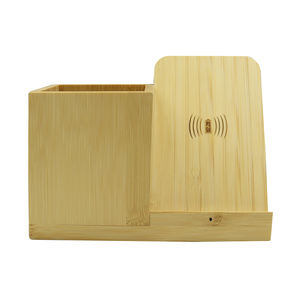 מותאם אישית 15w מטען במבוק עט במקרה של משרד העבודה מנהרה עט בעל לוגו מותאם אישית מטען אלחוטי ייחודי מיכל עט - Product Image 2