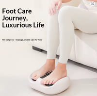Masseur électrique pour les pieds et les jambes, appareil de compression pour soulager les muscles, minuterie réglable, rechargeable par USB, masseur domestique