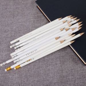 Lápices de Madera Personalizados con Logotipo Impreso en Blanco con Borrador, Artículos de Papelería, Regalo Corporativo para Actividades Empresariales, Venta al por Mayor - Product Image 3