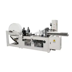 Máquina automática de fabricación de papel tisú, servilletas de colores