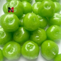 Offre Spéciale : Grande Boule de Glace Pomme Pure DIY Anti-Stress et Décompression, Texture Sable Verte Moelleuse