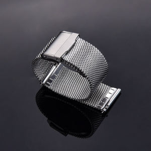 JUELONG <span class=keywords><strong>Bracelet</strong></span> de montre en métal 18mm 20mm 22mm <span class=keywords><strong>Bracelet</strong></span> de montre en <span class=keywords><strong>maille</strong></span> d'acier inoxydable à dégagement rapide - Product Image 3