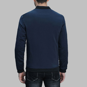 批发男士休闲夹克男士运动纯色卡萨卡斯德Hombre - Product Image 5