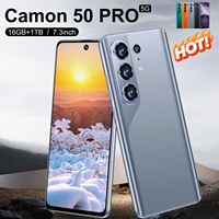 Camon 50 Pro 5G 2026, Gran Venta, Android 15.0 Versión Global, 16GB RAM, Cámara de 108MP, Pantalla de 144Hz, Doble SIM, Teléfono Inteligente Desbloqueado