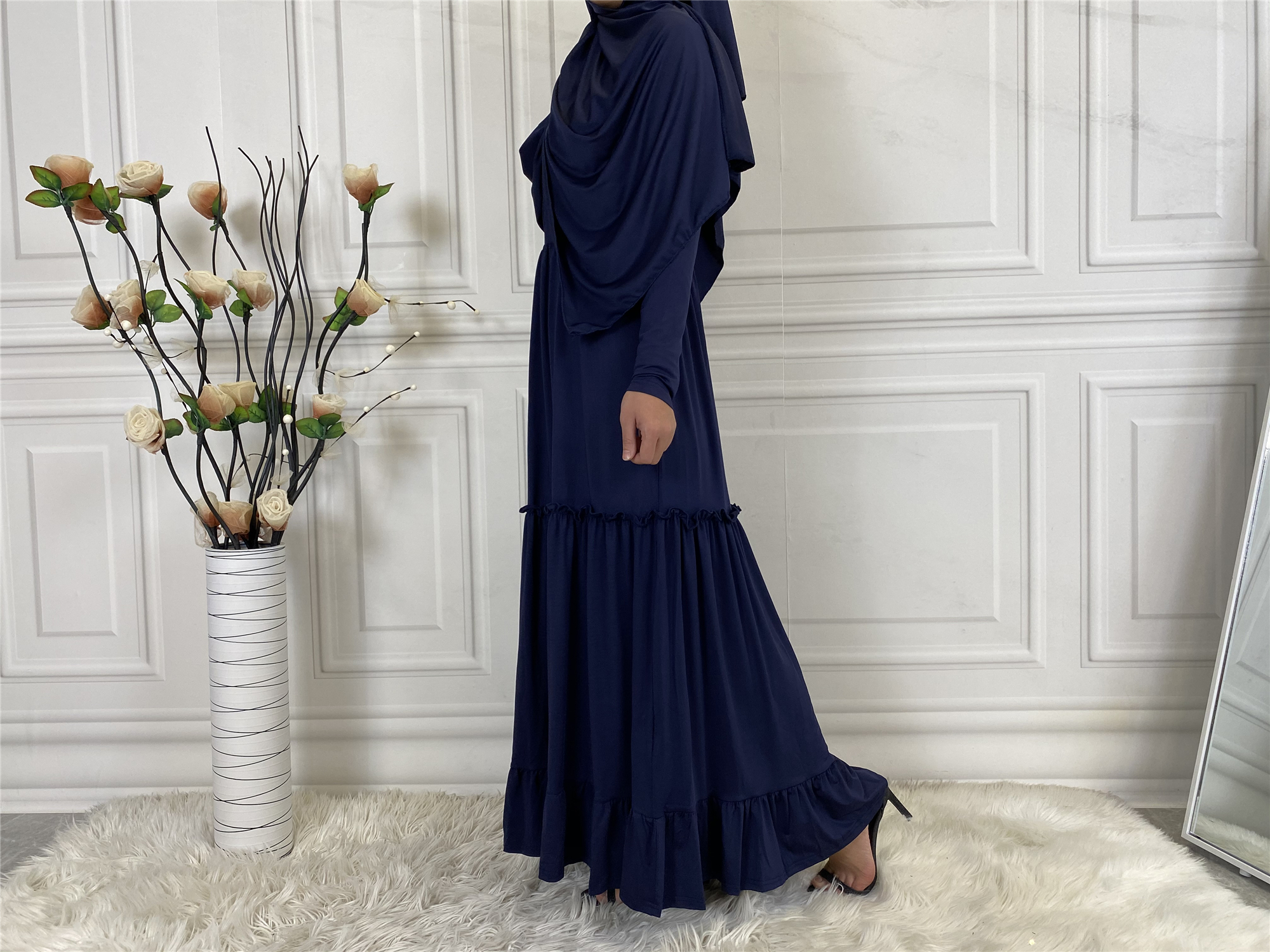 AZUL MARINO (Con Bufanda Larga)