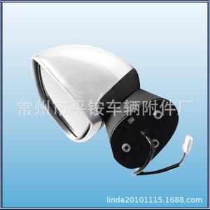 Ensemble de rétroviseurs Chevrolet Sail, coque ABS blanche, miroir plat, pour 2010-2014, remplacement, réparation - Product Image 4