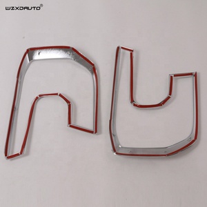 Couvre-phare chromé WZXD, cadre de phare, accessoires de tuning pour voiture 2023 - Product Image 5