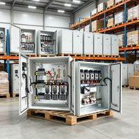 Boîtier de commande MCB en acier et aluminium certifié CE/ETL de haute qualité, unité de distribution d'alimentation électrique 300A pour tension AC