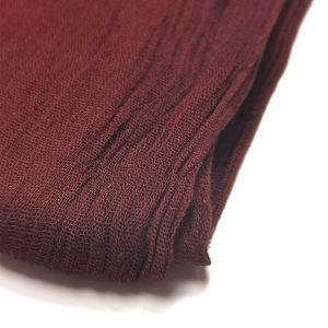 Vente en gros de foulard Hijab musulman couleur unie modal pur viscose châles unis doux bandeau pour femmes 60 Col - Product Image 6