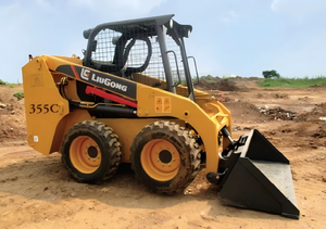 China <b>Top</b> Brand New Design High Operating Efficiency Skid Steer Loader 355C with Big Wheels - Product Image 2
