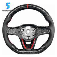 Maßgefertigtes Lenkrad aus geschmiedetem Carbon für VW Golf Mk7 Mk8 Mk7.5 GTI GTD Polo 7 8 Jetta CC Volkswagen 8R Mk8.5