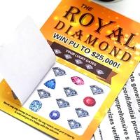 Customized Pull Tabs and Break Open Lottery Tickets Scratch off Card One Window Pull Tabs Game Gambling Ticket