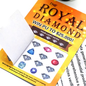 Vé số cào trúng thưởng có tab kéo tùy chỉnh và cửa sổ mở một lần - Product Image 4