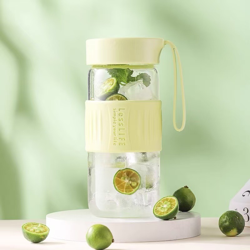 Manchon en silicone, vert, 480 ml
