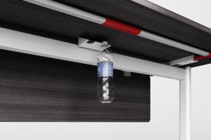 Mesa de Treinamento Dobrável para Escritório em Casa, <span class=keywords><strong>Base</strong></span> de Mesa de Estudo para Estudantes com Rodas - Product Image 4