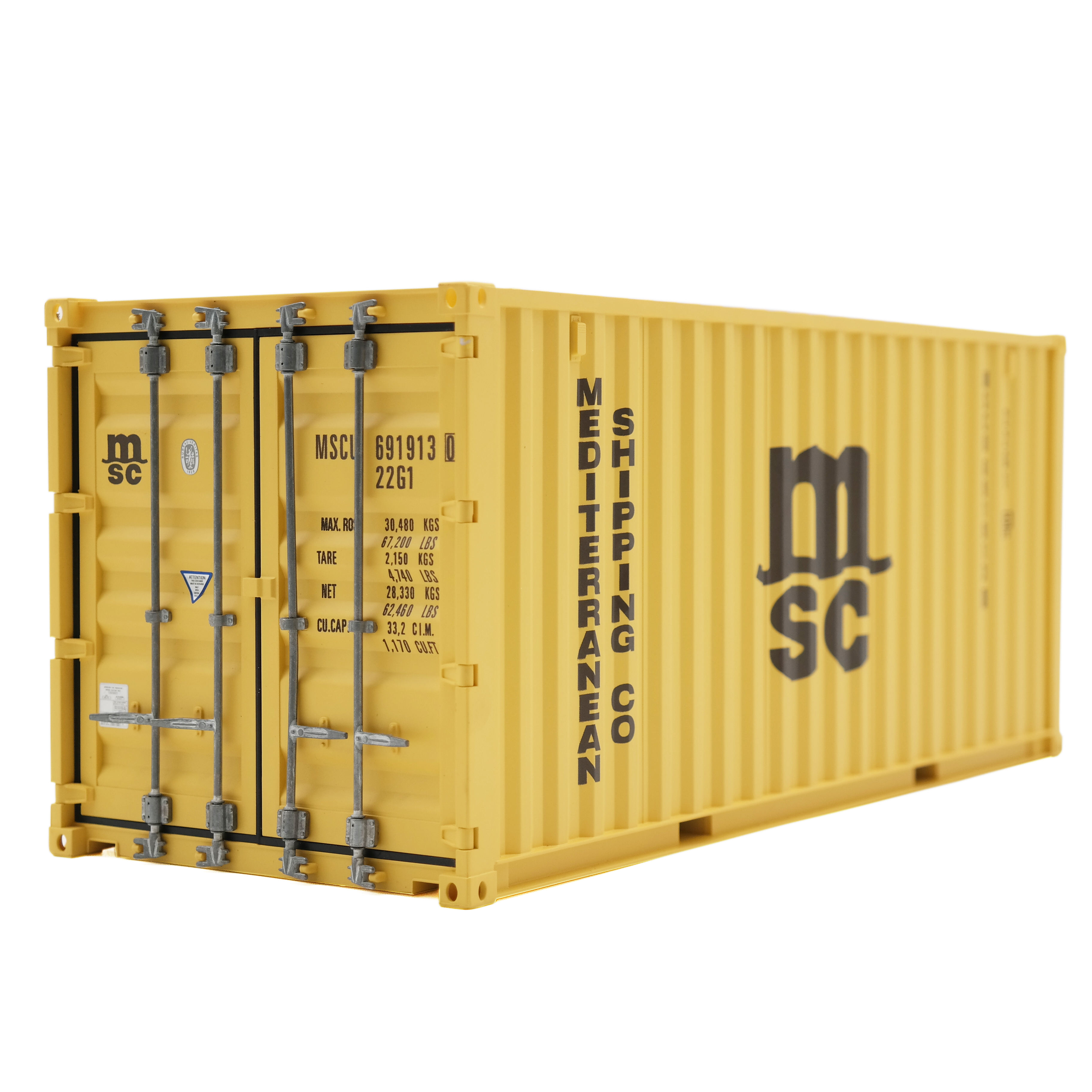 1:20 MSC Container model