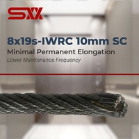 Cable de Acero para Elevador 8x19S-IWRC, Venta al por Mayor, Varias Especificaciones, Cable de Tracción para Elevador, Multiespecificaciones, Todos los Tamaños, Repuestos