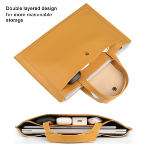 Per <span class=keywords><strong>macbook</strong></span> <span class=keywords><strong>air</strong></span> <span class=keywords><strong>13</strong></span> pollici pu leather laptop sleeve computer tablet <span class=keywords><strong>borsa</strong></span> organizer universale per donna <span class=keywords><strong>borsa</strong></span> per notebook in pelle per uomo - Product Image 5