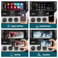 Reproductor de DVD para Auto con CarPlay Inalámbrico, Android Auto y Mirror-link para BMW con Sistema EVO Z4 E89 2017 con Pantalla de 8.8 Pulgadas