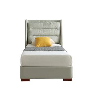 NOVA 22NVAD067-cama individual de cuero para niños jóvenes, mueble de dormitorio infantil, cama de <span class=keywords><strong>canguro</strong></span> de madera - Product Image 5