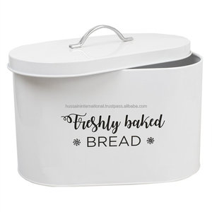 Bread bin / Vintage metal bread box
