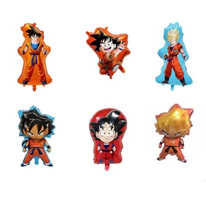 Globo de Aluminio de <span class=keywords><strong>Goku</strong></span> (Wukong) para Figuras, Ecológico, para Decoración de Fiestas de Cumpleaños Infantiles, Venta al Por Mayor - Product Image 6