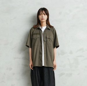 Camisa Austriaca Original OEM USADA de Manga Corta, Verde, Transpirable, Mezcla de Algodón y Poliéster - Product Image 5