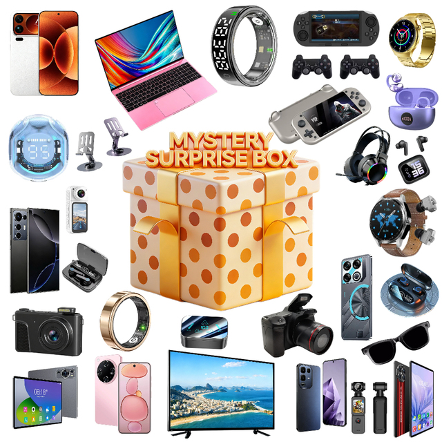 100% Get a High-end Smartwatch Electronics 3C Lucky New Festival Gift Smart Watch Surprise Earphone Random Electronic 5 Items