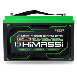 <span class=keywords><strong>Batterie</strong></span> au phosphate de fer et de lithium Shenzhen Himax Lifepo4 12v 100ah 12.8V Application dans les véhicules récréatifs/<span class=keywords><strong>camping</strong></span>-cars/systèmes solaires/yachts/golf - Product Image 3