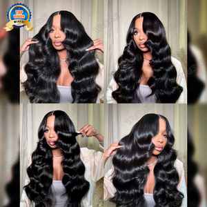 Peluca de cabello humano con encaje frontal HD indio crudo 13X6, vendedores al por mayor de Peluca de cabello virgen y crudo con cutícula alineada, peluca de cabello crudo vietnamita - Product Image 4