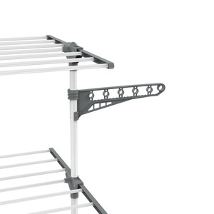 Professional 16.5M With Wheels Foldable Bathroom 3 Tier <strong>Folding</strong> Cloth Drying Outdoor Dryer Rack <strong>Clothes</strong> <strong>Airer</strong> - Product Image 4