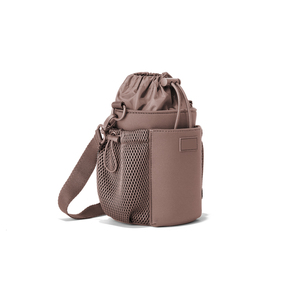 Produttore Logo personalizzato morbido isolato in Neoprene supporto di vetro coperchio bottiglia di acqua borsa per il trasporto con <span class=keywords><strong>tasca</strong></span> del telefono e cinturino - Product Image 5