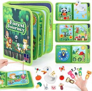 Libro Sensorial de Fieltro del Mundo Marino Montessori 2026, Nuevo Diseño, para Niños Pequeños, Educación Temprana - Product Image 4