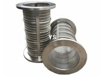 Tube filtrant continu en acier inoxydable anti-corrosion avec écran en fil en V pour puits de forage d'eau OEM ODM