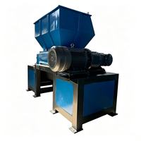 Broyeur industriel à double arbre entièrement automatique OKE 1200, haute efficacité pour le traitement des déchets métalliques, du bois et du carton