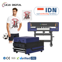 Impresora de Inyección de Tinta DTF Fedar FD60 de 60 cm con 2 Cabezales Epson I3200 para Impresión de Camisetas, Bolsas de Lona, Zapatos y Prendas