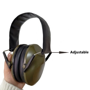 Protège-oreilles pliables et portables à réduction de bruit, réglables, robustes en ABS, pour usage industriel extérieur, tir et accessoires de chasse - Product Image 3