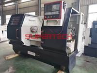 Tour CNC horizontal entièrement automatique SuperTech CK6150/1000 Machine à lit plat de haute précision unique nouveau roulement de moteur incliné