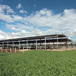 Maison préfabriquée en verre structure en acier bâtiment entrepôt hangar stockage extérieur Chine fournisseur moderne - Product Image 3